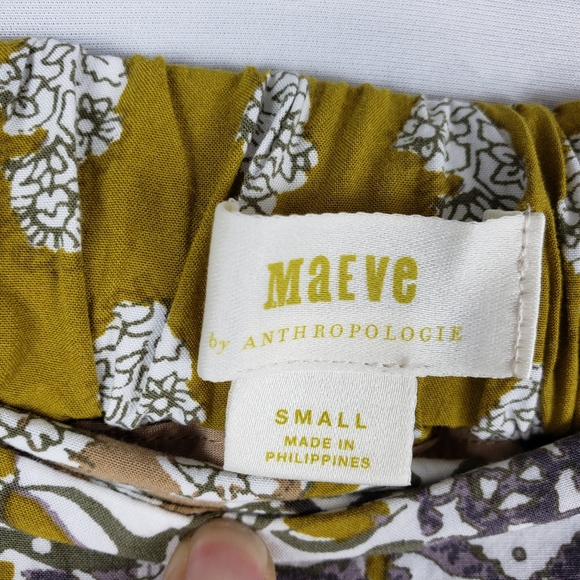 Maeve By Anthropologie Floral Peasant Skort Size S - Picture 7 of 10